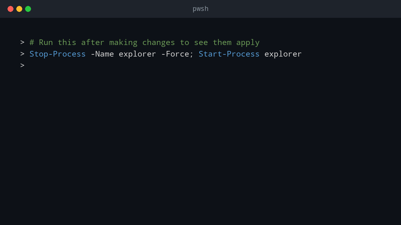 PowerShell listing pinned taskbar applications via Shell.Application