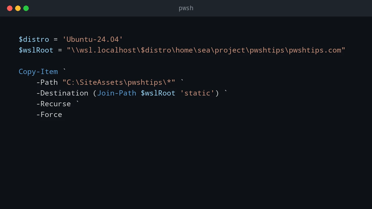 WSL cron job triggering a PowerShell script on Windows