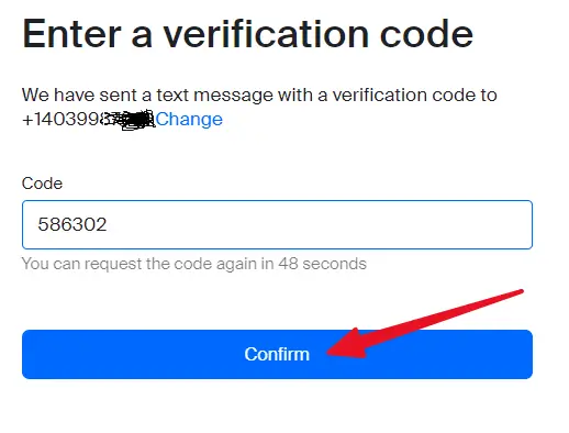 Create Account - Code